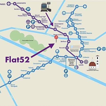 Flat 52 In San Jacopino Apartment Florence Luaran gambar